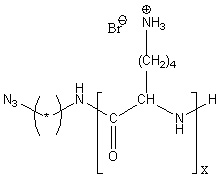 Poly(L-lysine hydrobromide) Azide