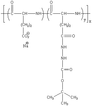 Poly(L-glutamic acid sodium salt) Graft Hydrazide