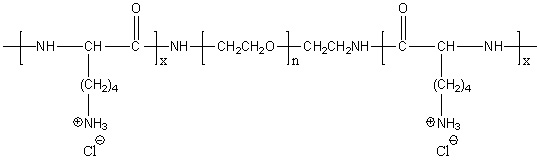 Poly(L-lysine)-block-poly(ethylene glycol)-block-poly(L-lysine) hydrochloride