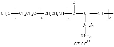 Methoxy-poly(ethylene glycol)-block-poly(L-lysine trifluoroacetate)