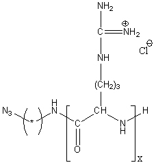 Poly(L-arginine hydrochloride) Azide